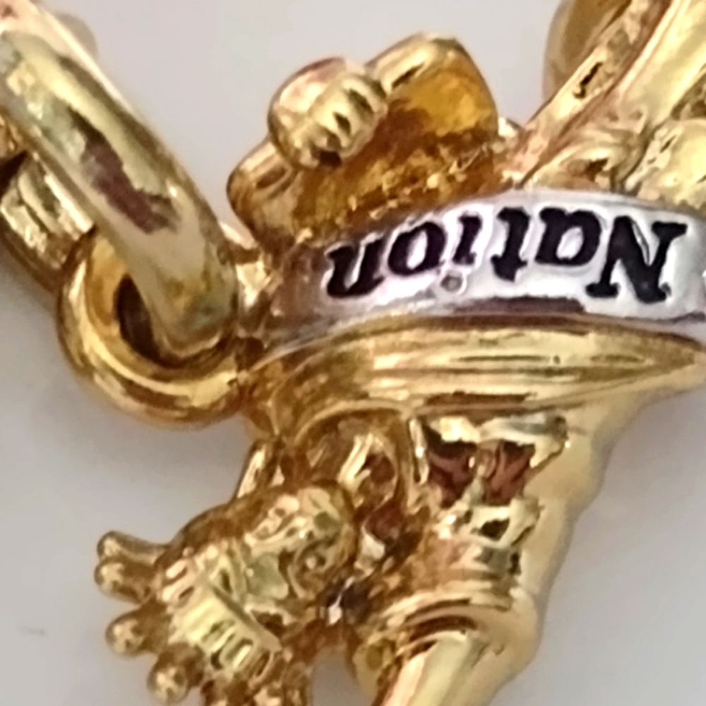 Juicy Couture LG Charm Depicting the Eiffel🗼Lady Liberty 🌍Globe Spins NWT - Picture 11 of 14